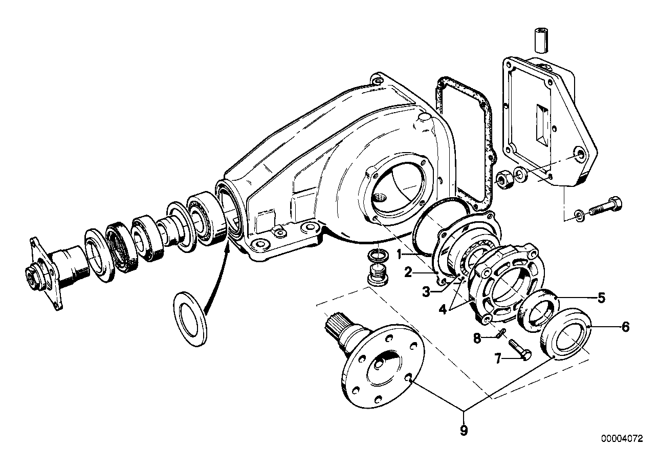Genuine BMW 33131204931 E21 Drive Flange Output (Inc. 316, 320 & 323i)