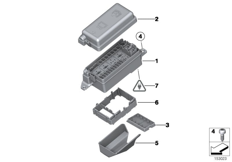 Genuine BMW 61136900547 Socket Housing 1 POL. (Inc. Cooper D ALL4 2.0, Cooper S & One Eco)