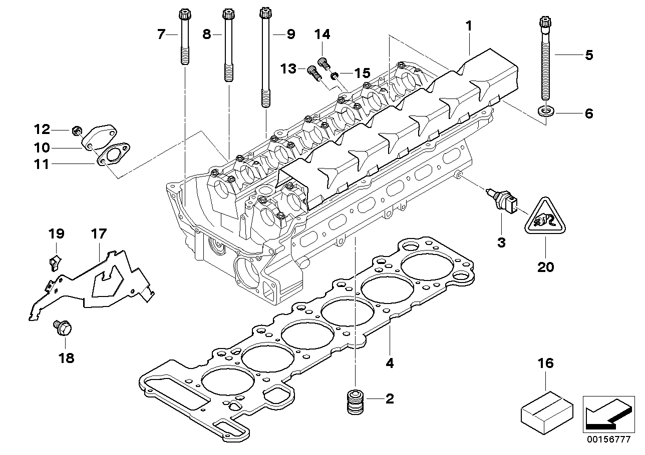 Genuine BMW 12521436031 E60 E46 E83 Bracket, Cable Harness Transmission (Inc. 330xi, X3 3.0i & Z3 2.5i)