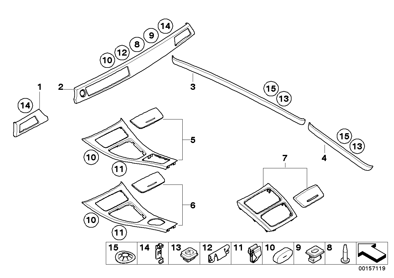 Genuine BMW 51456985542 E92 E93 Cover, Dashboard, Poplar Woodgrain, Left HELL (Inc. 325d, 325xi & 320i)