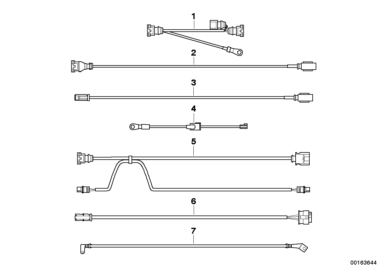 Genuine BMW 12517541009 E90 E92 Nox Wire (Inc. 330xi, 335d & 325xi)