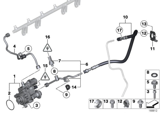 Genuine BMW 13537583212 E92 E89 E91 Protection (Inc. Z4 35is, 523i & X6 35iX)