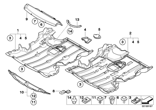 Genuine BMW 51757128503 Radiator Seal | ML Performance UK Car Parts