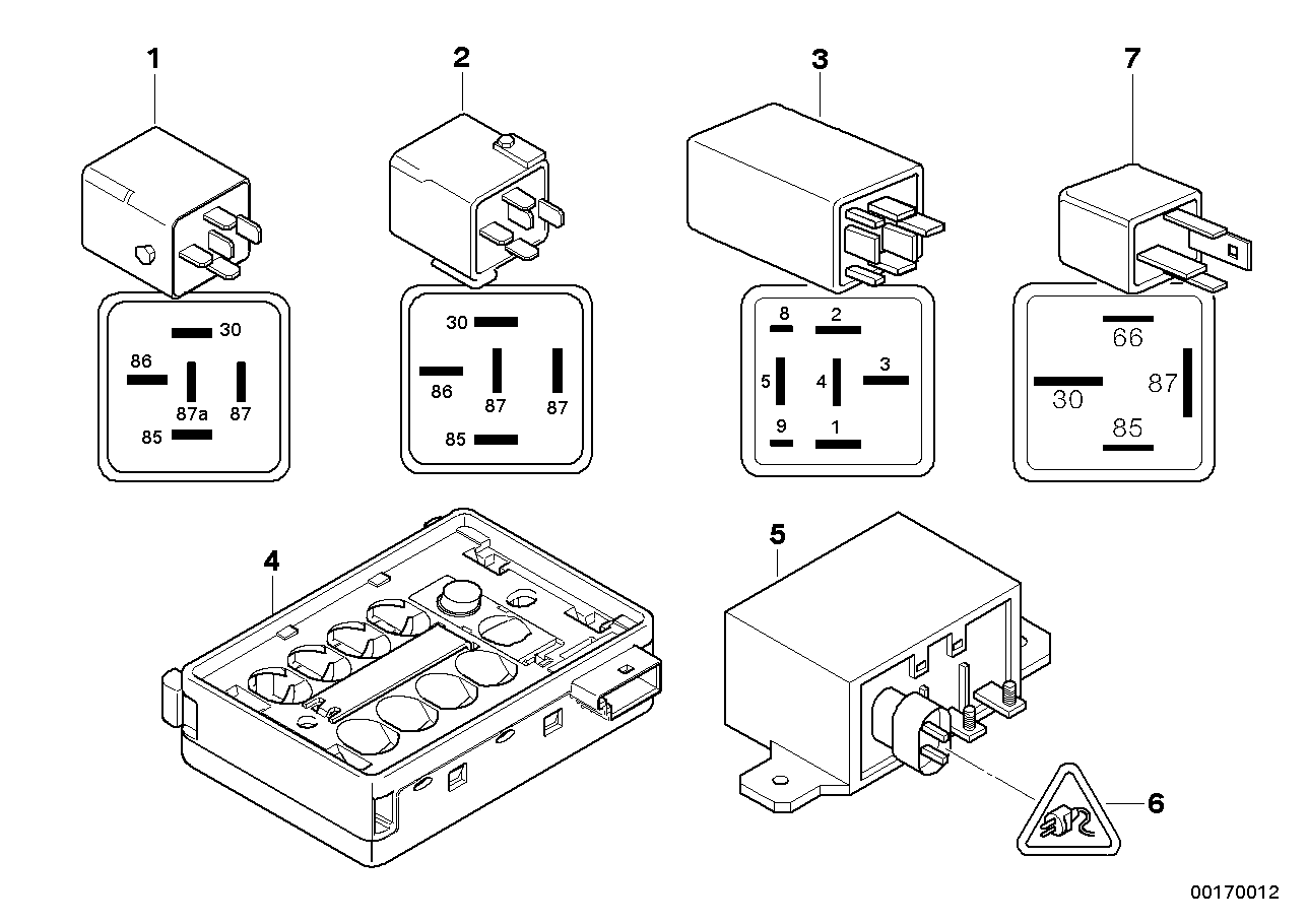 Genuine BMW 61359120310 E60 E61 Rain And Light Sensor (Inc. 525d, 520i & 535xi)