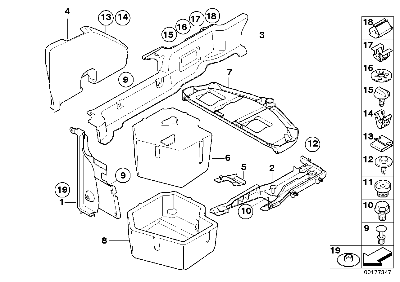 Genuine BMW 51479123218 E93 Cover, Main Bearing, Right (Inc. 325d, 420i & 430i)
