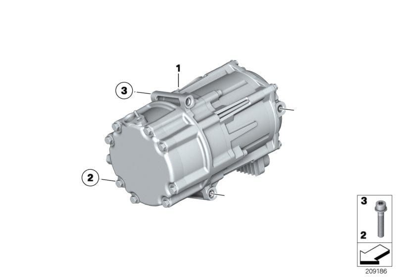 Genuine BMW 07129906882 Screw M8X135 (Inc. Hybrid 7 & Hybrid 7L)