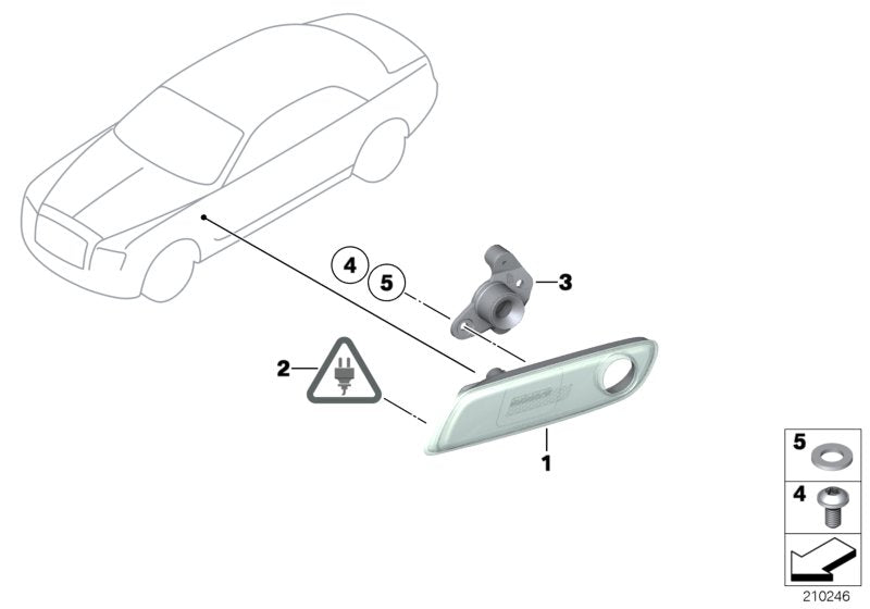 Genuine BMW 07119904247 RR4 Washer 5-PA 6 SW (Inc. R90S, R90/6 & R 75)