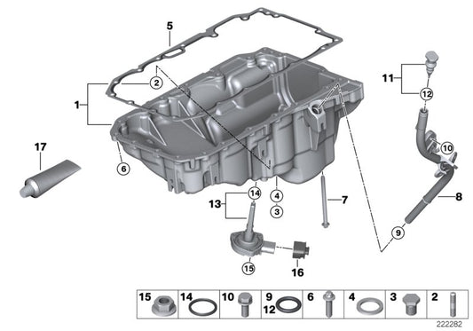 Genuine BMW 07129904544 Stud Bolt M6X30-ZNNIV SI | ML Performance UK Car Parts