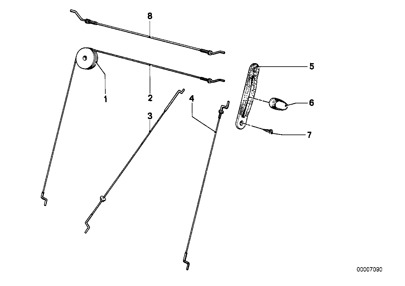 Genuine BMW 07119902581 E21 Recessed Oval Head Sheet-Metal Screw ST3,9X13 (Inc. 320, 1502 & 1602)