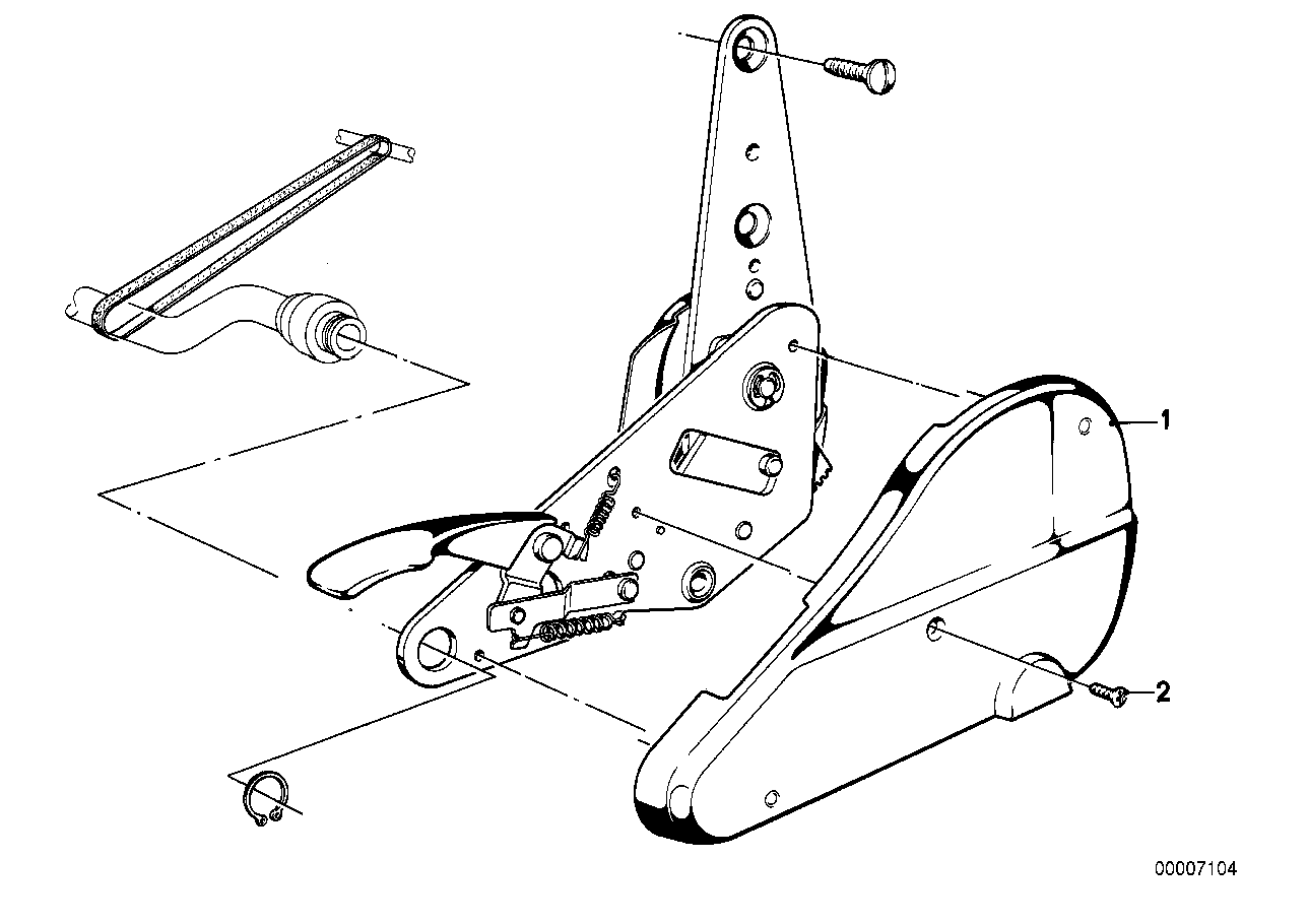 Genuine BMW 52101968655 E24 Covering Inner Left HAVANNA (Inc. M6, 635CSi & M635CSi)
