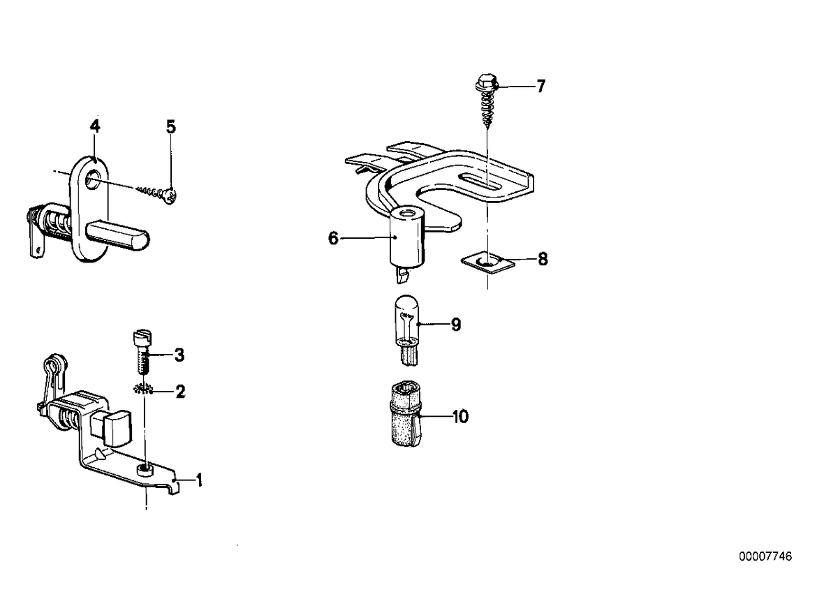 Genuine BMW 63311359685 E21 Lamp Support Gear Indicator (Inc. 318i, 316 & 323i)