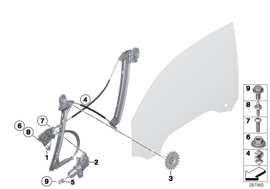 Genuine BMW 07147461611 F22 F21 Cable Holder (Inc. 125d, 116i & 230iX)