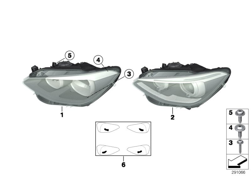 Genuine BMW 63117229685 Headlight Left | ML Performance UK Car Parts