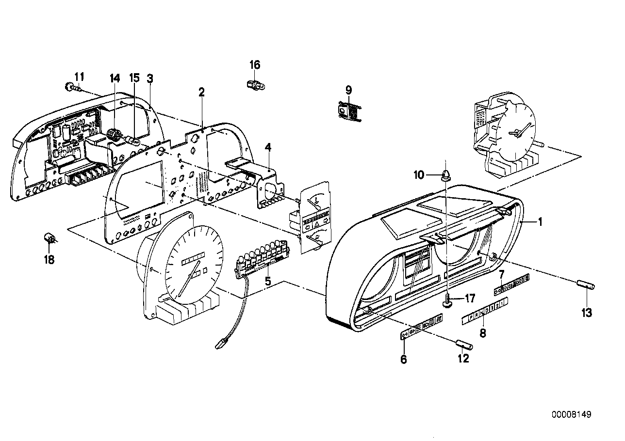 Genuine BMW 62111377665 E23 E24 E28 Coding Plug (Inc. 635CSi, 735i & 535i)