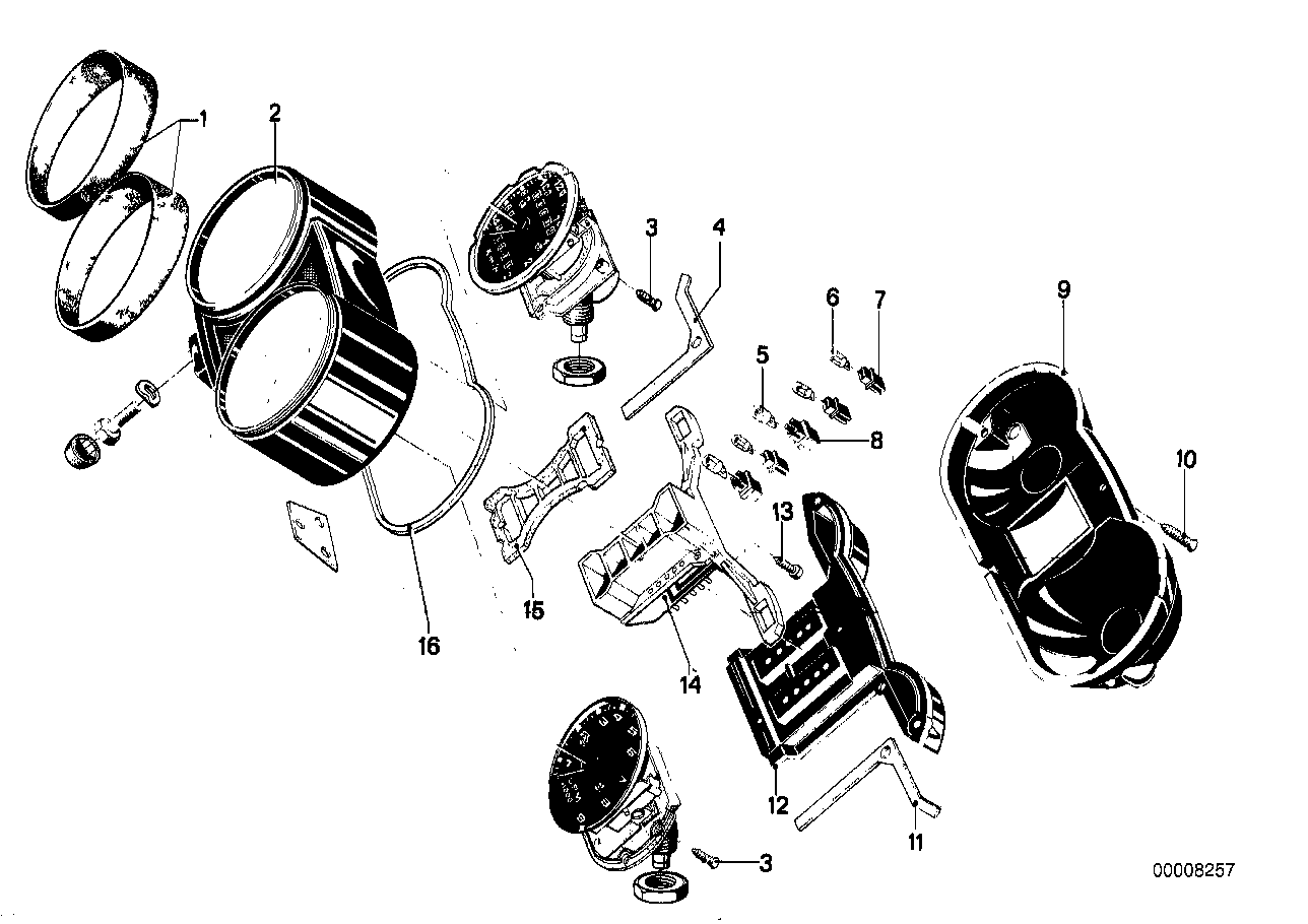 Genuine BMW 62111244643 Bulb Socket (Inc. R75/6, R60/6 & R 75)