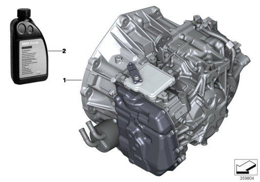 Genuine BMW 24008687006 Exch. Automatic Transmission Eh GA6F21AW (Inc. JCW)