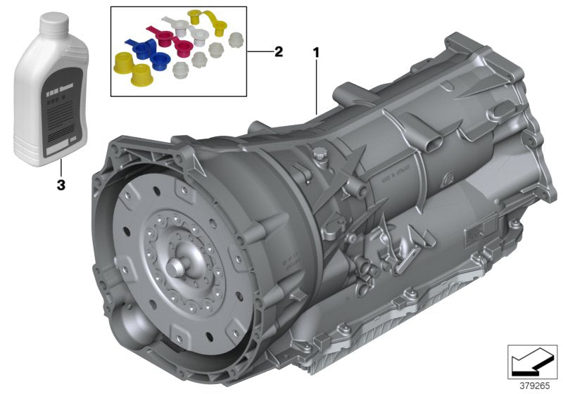 Genuine BMW 24008742387 G01 G02 Automatic Transmission Eh GA8HP51X - Z7Q (Inc. X3 M40iX & X4 M40iX)