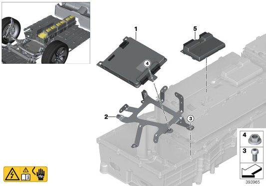 Genuine BMW 61279453724 I12 I15 Cell Monitoring Circuit MASTER (Inc. i8)
