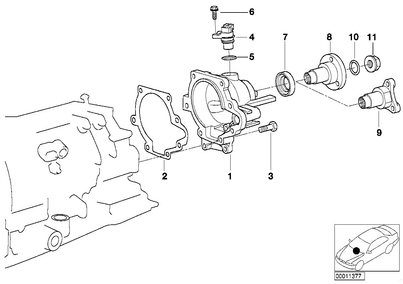 Genuine BMW 24151218846 E39 E36 E46 O-Ring (Inc. 525i, 318is & 518i)