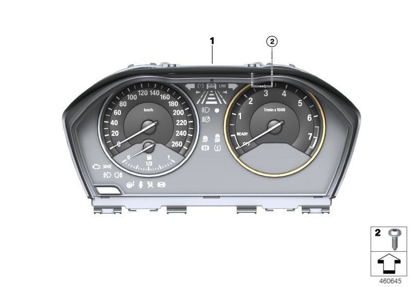Genuine BMW 62108093982 F83 Instrument Cluster MPH (Inc. M4 CS, M4 GTS & M4)