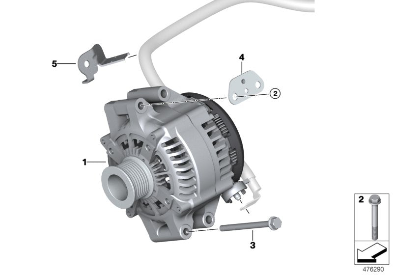 Genuine BMW 12427848490 F83 Holder (Inc. M4 GTS, M4 & M4 GT4)