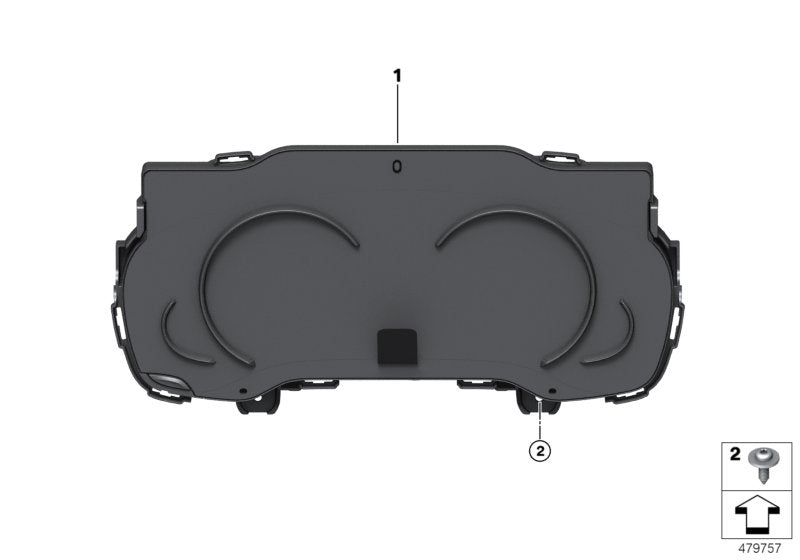 Genuine BMW 62108718628 Instrument Cluster (Inc. 328iX, 330dX & 418i)