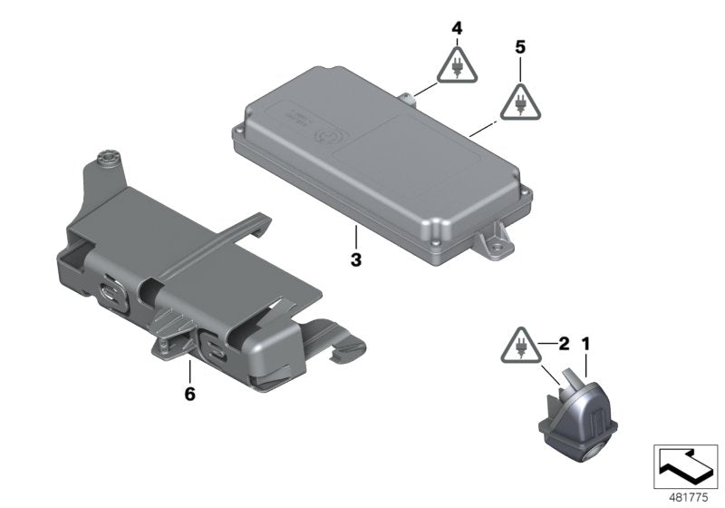 Genuine BMW 66539475684 Reversing Camera (Inc. M4 CS, M4 & 230iX)