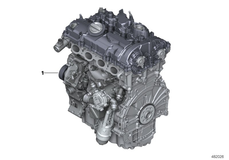 Genuine BMW 11002463330 G30 G20 G02 Exch. Short Engine B46B20B (Inc. 530iX, 330iX & X4 20iX)