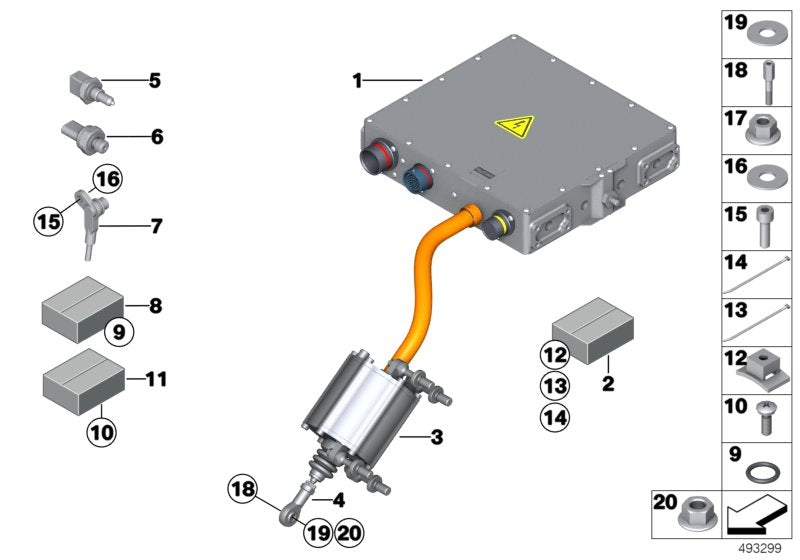 Genuine BMW 62168417577 Pressure Sensor 10 BAR (Inc. M6 GT3)