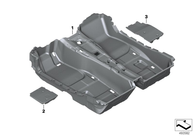 Genuine BMW 51478073339 G29 Floor Covering -M- (Inc. Z4 20i & Z4 30i)