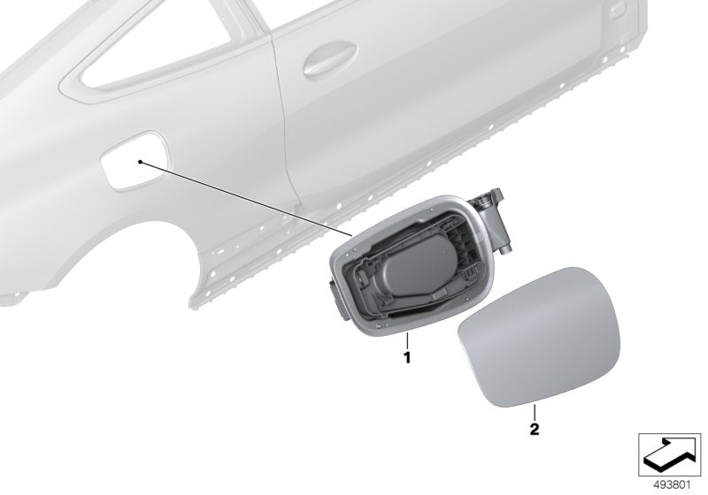 Genuine BMW 51177440407 G15 Cover Pot (Inc. 840dX, 840i & 840iX)