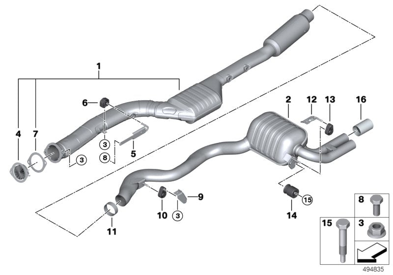 Genuine BMW 18308571813 G11 Mixer (Inc. 730Ld, 330dX & 730d)