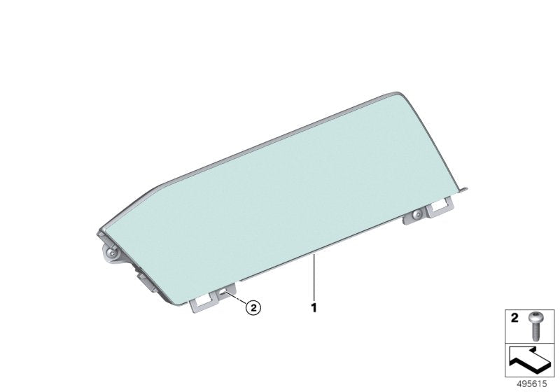 Genuine BMW 65508736093 G07 G05 G06 Central Information Display LHD (Inc. X5 M50dX, X7 M50dX & X6 40i)