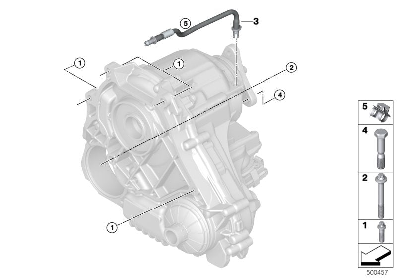 Genuine BMW 27108485077 G21 G05 F90 Vent Pipe (Inc. X7 M50dX, X6 30iX & Cullinan Black Badge)