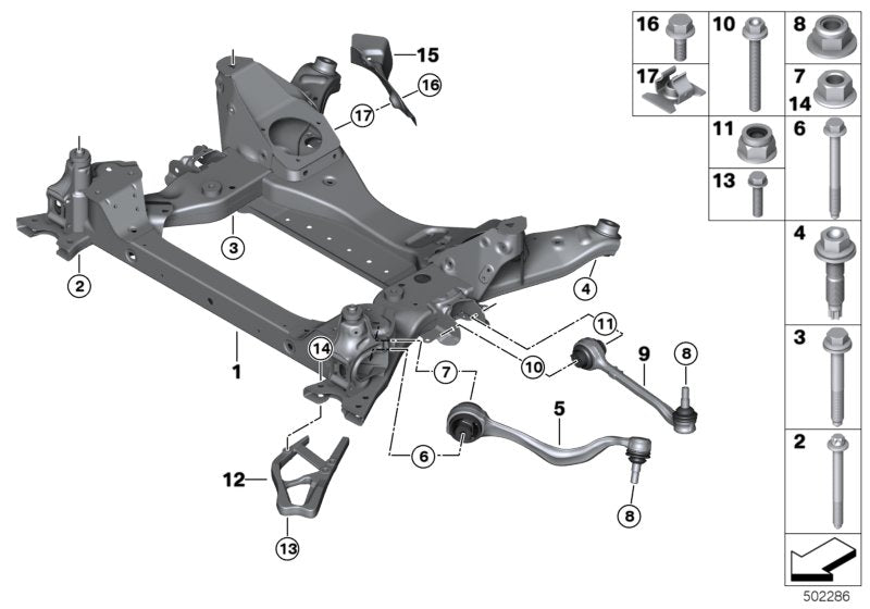Genuine BMW 31146882662 G02 Heat Resistant Plate (Inc. X3 & X4 M40iX)