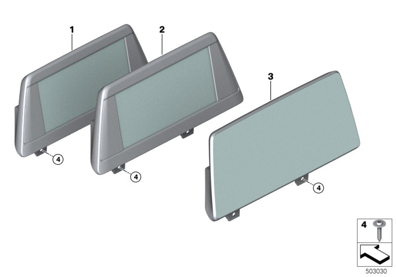 Genuine BMW 65508781408 G30 F90 G31 Central Information Display 10,25" (Inc. 520i 1.6, 640dX & 530e)