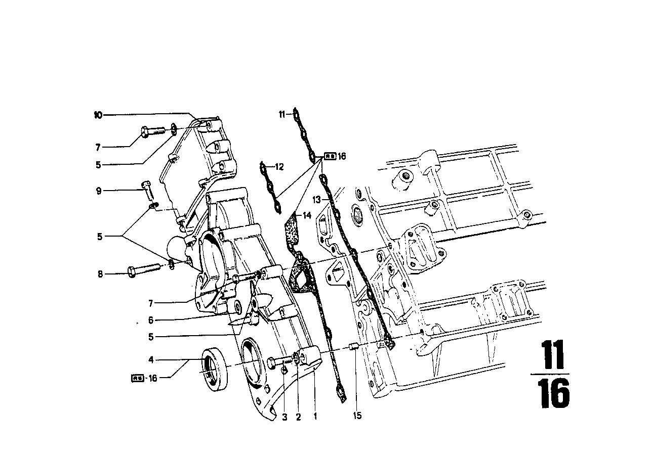 Genuine BMW 11140604100 E28 E30 E21 Cover RÄDERKASTEN OBE (Inc. 318, 2002turbo & 2000CS)