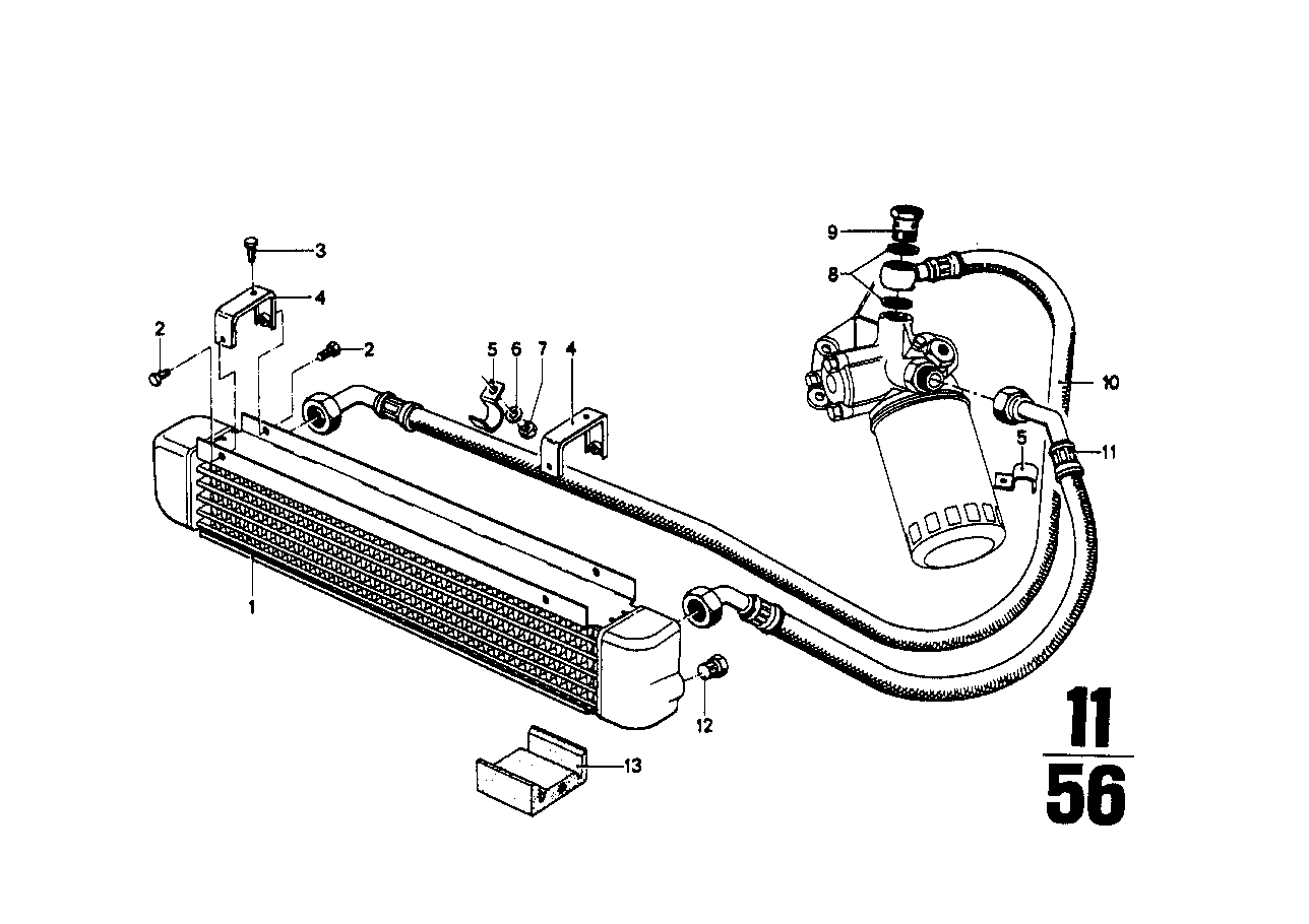 Genuine BMW 17211112794 Radiator (Inc. 2002turbo)