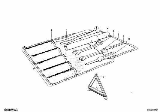 Genuine BMW 71111112893 Double Open-End Wrench 8X10 | ML Performance UK Car Parts