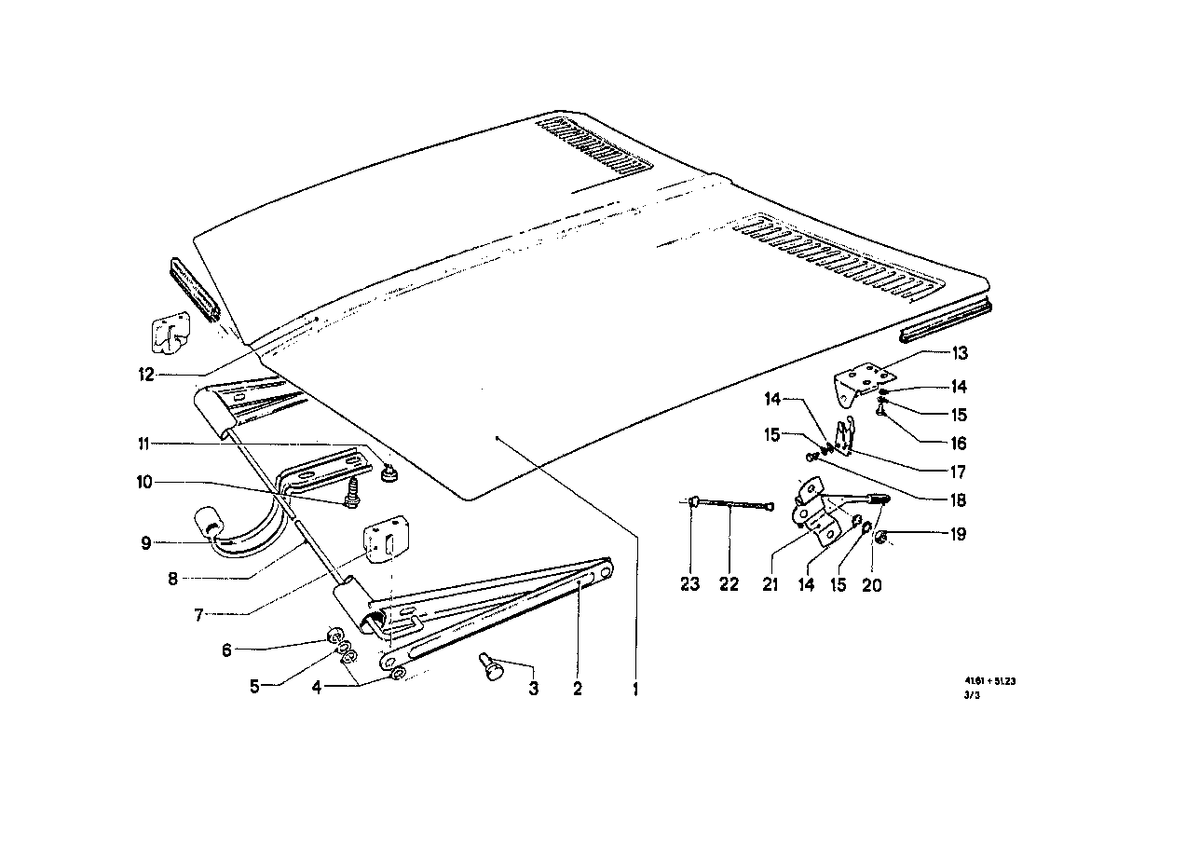 Genuine BMW 41615480146 Holder (Inc. 2800CS, 2000CS & 2.5CS)