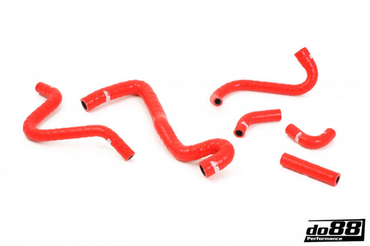 DO88 do88-kit176R SAAB 9-5 98-03 & 9-3 00-02 Crankcase vent hoses Red