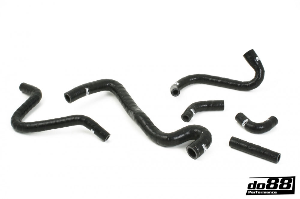 DO88 do88-kit176S SAAB 9-5 98-03 & 9-3 00-02 Crankcase vent hoses Black