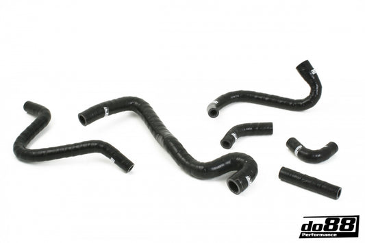DO88 do88-kit176S SAAB 9-5 98-03 & 9-3 00-02 Crankcase vent hoses Black
