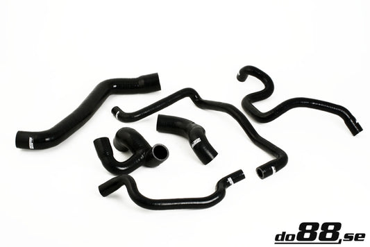 DO88 do88-kit92S Opel Calibra Vectra A Turbo C20LET Coolant hoses Black