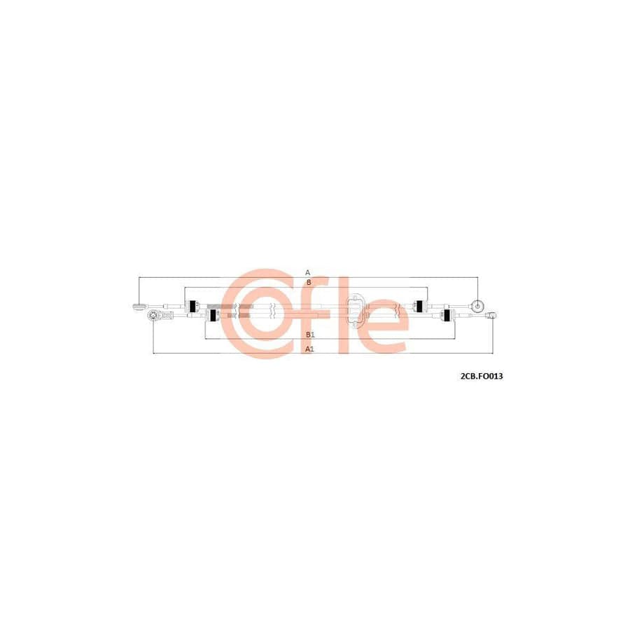 Cofle 2Cb.Fo013 Cable, Manual Transmission