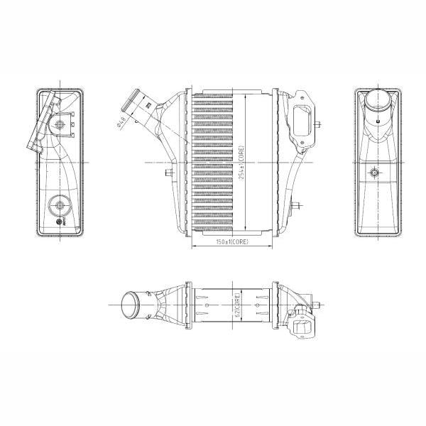 NRF NRF309091 Intercooler