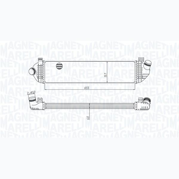 MAGNETI MARELLI 351319204370 Charge Air Cooler