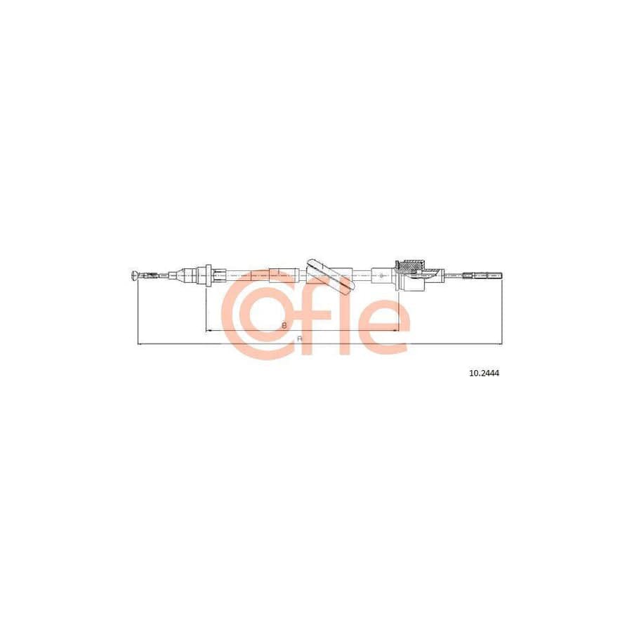Cofle 10.2444 Clutch Cable for Ford Transit