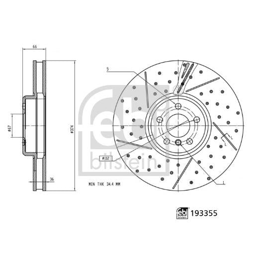 WABCO 9617230002 Parking Brake Brake Valve Repair Kit