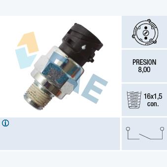 FAE FAE18121 Axle Load Control Pressure Switch